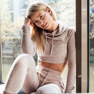 Gymshark Slounge Cropped Hoodie